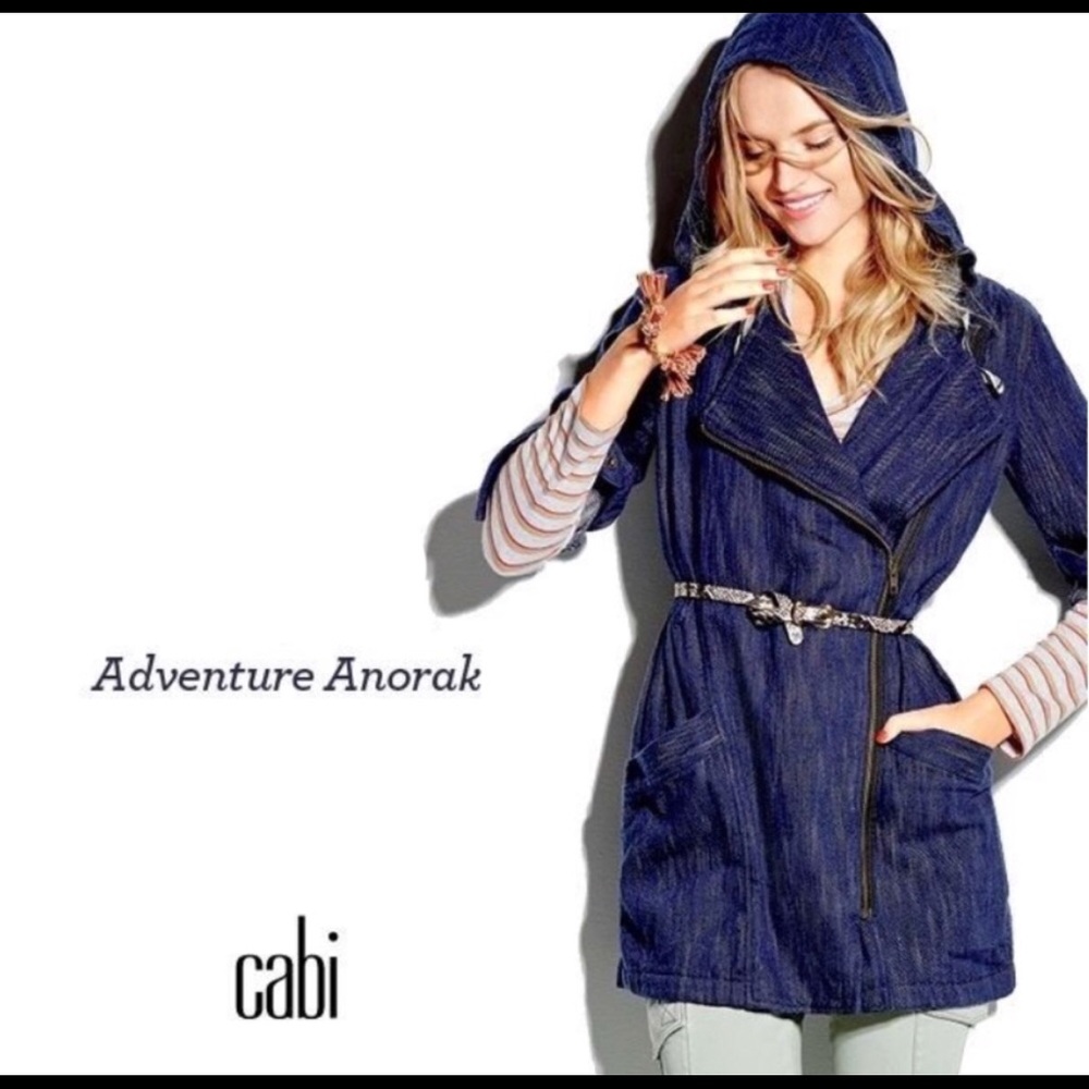 Xsmall Jean CAbi Adventure Anorak Jacket
